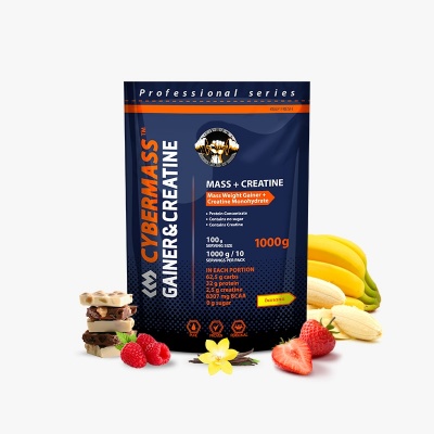 Гейнер Cybermass Gainer + Creatine 1000 гр