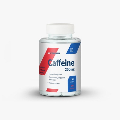 Энергетик Cybermass Caffein 100 капсул