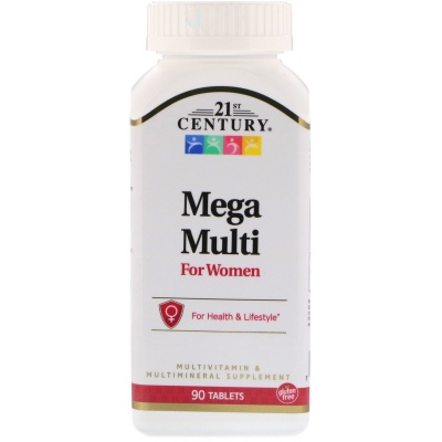 Витамины 21st Century Mega Multi Women 90 капсул