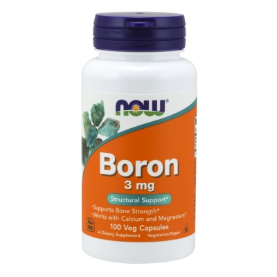 Витамины NOW Boron 3 мг 100 капсул