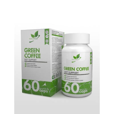 Антиоксидант NaturalSupp Экстракт зеленого кофе 60 капсул