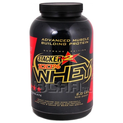 Протеин Stacker2 100% Whey 908 г.