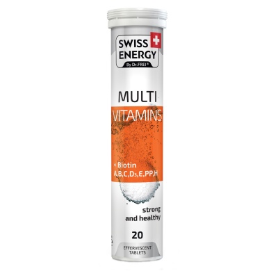 Витамины Swiss Energy Multi Vitamin + Biotin 20 таблеток