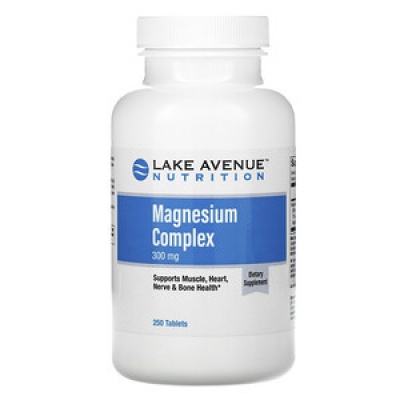 Витамины Lake Avenue Magnesium Complex 300 mg 250 таблеток