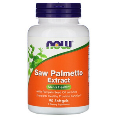 Пищевая добавка NOW Saw Palmetto 160 мг 90 капсул