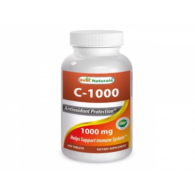 Витамины Best Naturals C-1000 240 таблеток