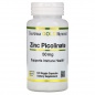 Витамины California Gold Nutrition Zinc Picolinate 50 мг 120 капсул