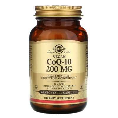 Антиоксидант Solgar Vegetarian CoQ-10 200 мг 30 капс