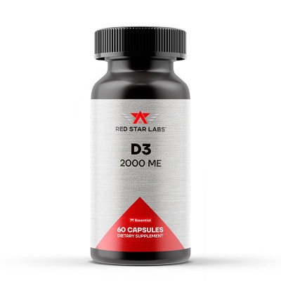 Витамины Red Star Labs D-3 2000 ME 60 капсул