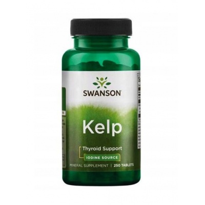 Витамины Swanson Kelp Lodine Source 225 мкг 250 таблеток
