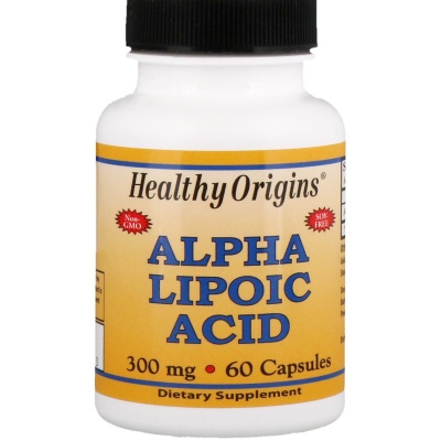 Антиоксидант Healthy Origins Lipolic Acid 300мг 60 капсул
