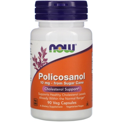 Специальный препарат NOW Policosanol 10 мг 90 капсул