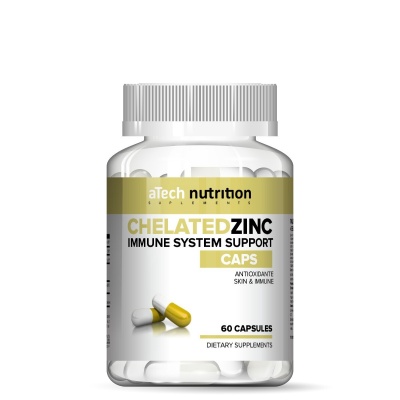 Витамины aTech nutrition CHELATED ZINC 60 капсул