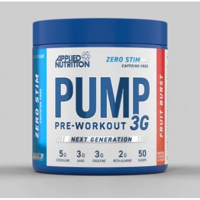Предтренировочный комплекс Applied Nutrition Pump-3G Zero 375 гр