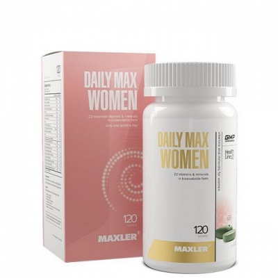 Витамины Maxler Daily Max Women 120 таблеток