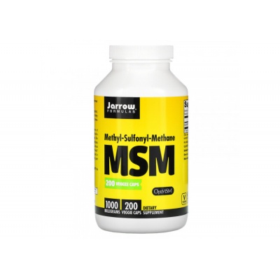 Хондропротектор Jarrow Formulas MSM 1000 мг 200 капсул