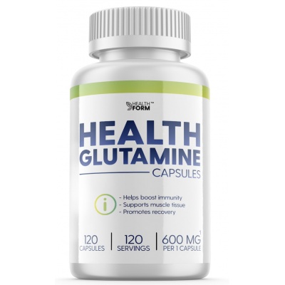 Глютамин Health Form глютамин 120 капсул