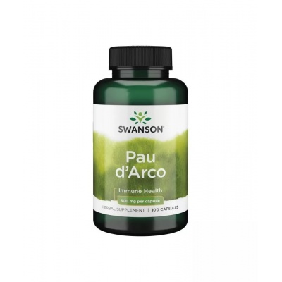Специальный препарат Swanson Full Spec Pau D'Arco 500 мг 100 капсул