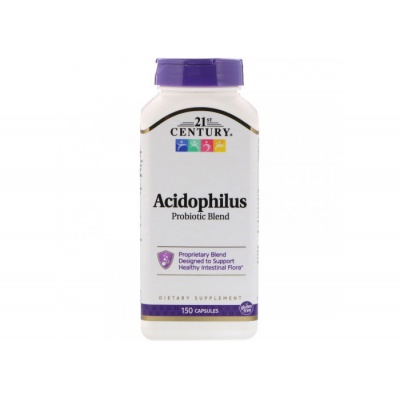 Специальный препарат 21st century Acidophilus 150 капсул