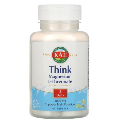 Витамины KAL Magnesium L-Threonate 60 таблеток