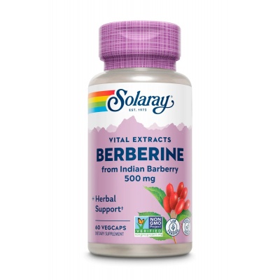 Антиоксидант Solaray Berberine 500 мг 60 капсул