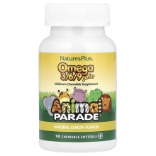 Антиоксидант Natures Plus Omega 3-6-9 Animal Parade 90 капсул