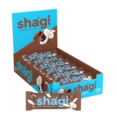 Батончик Protein Rex Shagi кокосовый 40 гр