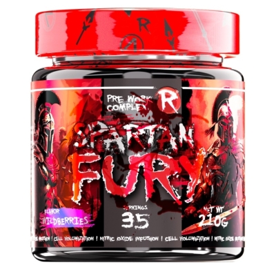 Предтренировочный комплекс Reckful Spartan Fury 210 гр