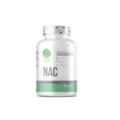 Специальный препарат Nature Foods NAC 90 капсул
