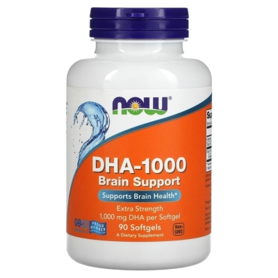 Антиоксидант NOW DHA 1000 мг 90 таблеток