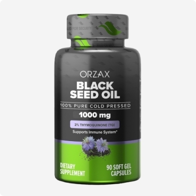 Антиоксидант Orzax Black Seed Oil 90 капсул